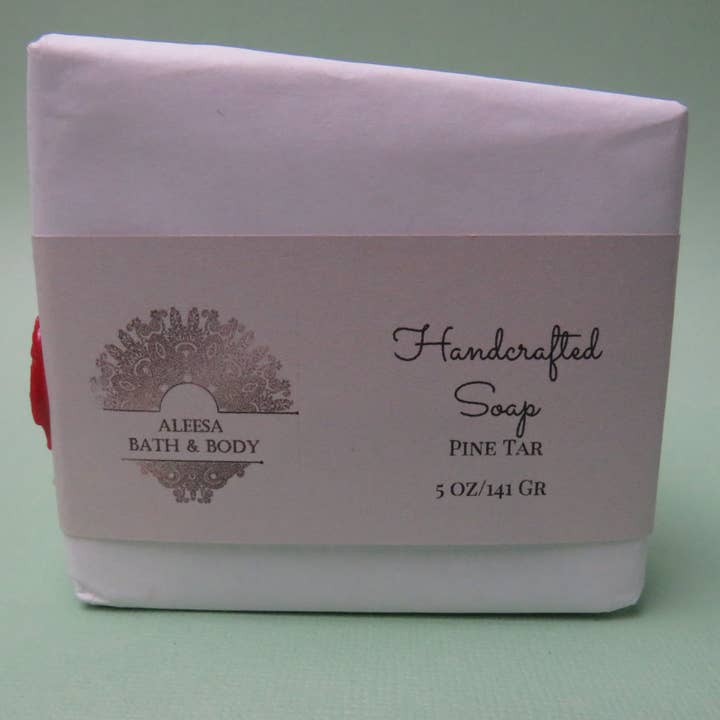 Aleesa Bath & Body – wholesale Tvål – Pine Tjära Handgjord Tvål