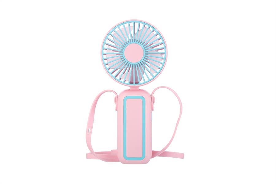 Nima Accessories Inc - Vendita all'ingrosso Ventilatore elettrico portatile - Ventilatore personale portatile leggero con tracolla2