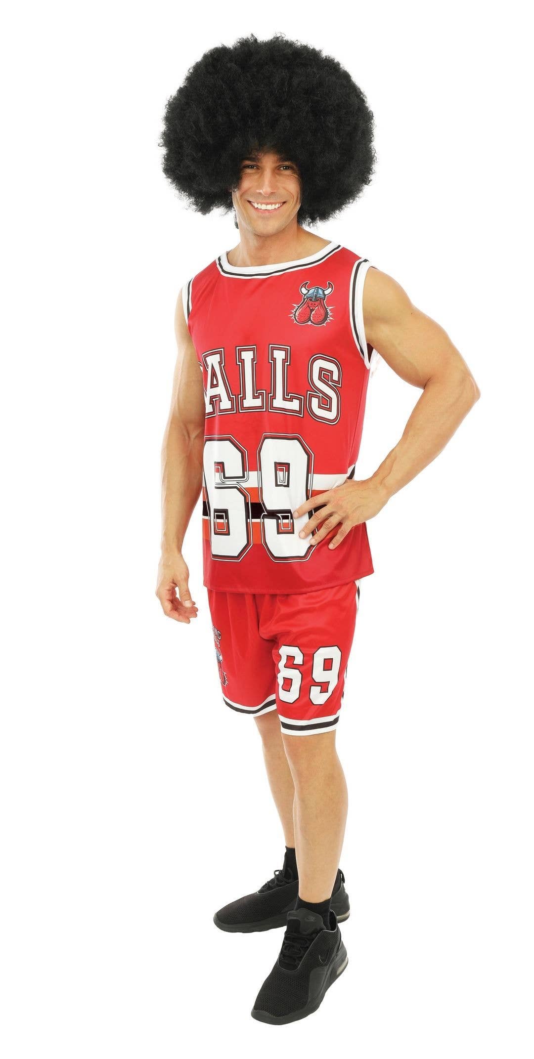 P'tit Clown - Wholesale Costume - Men's - Basketball Player Costume - Adult - S/M3
