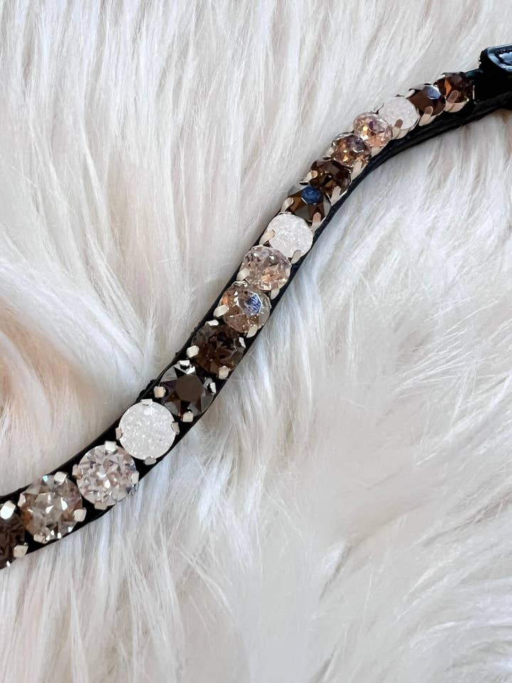 Browband Dark Ice for wholesale by CR Harmonyequestrian