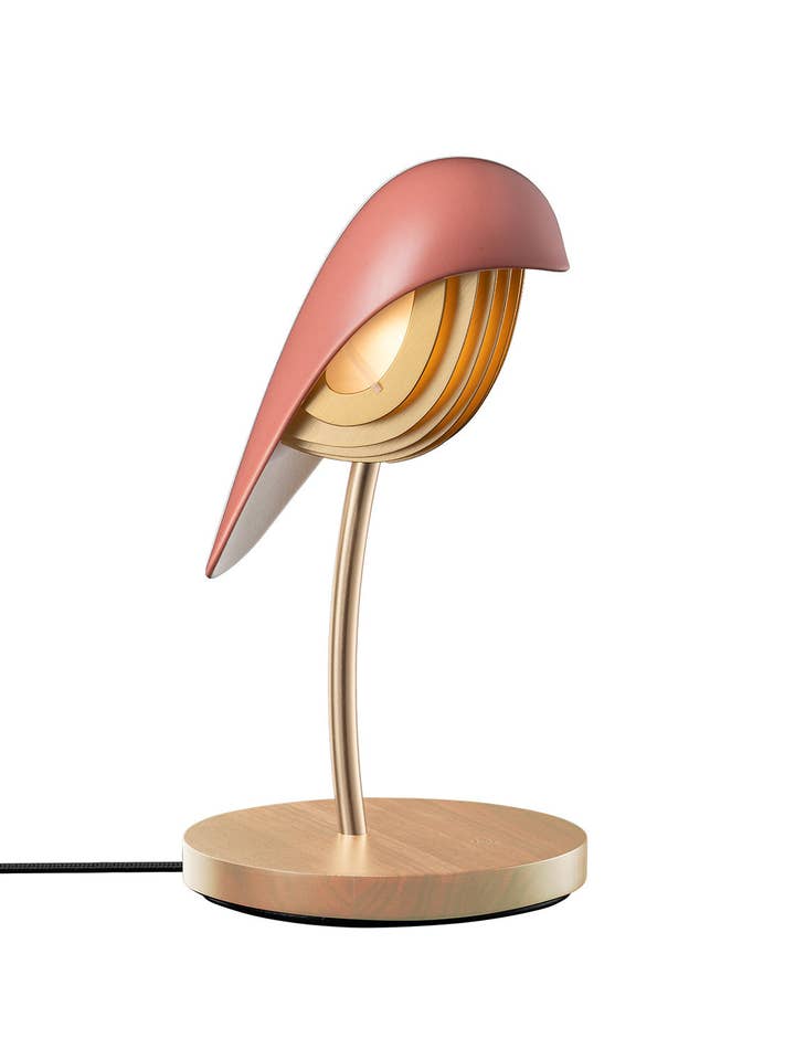Desk Lamp BIRD Burnt Brick for wholesale by VICI Brands: Premier Design Kids Goods ๐