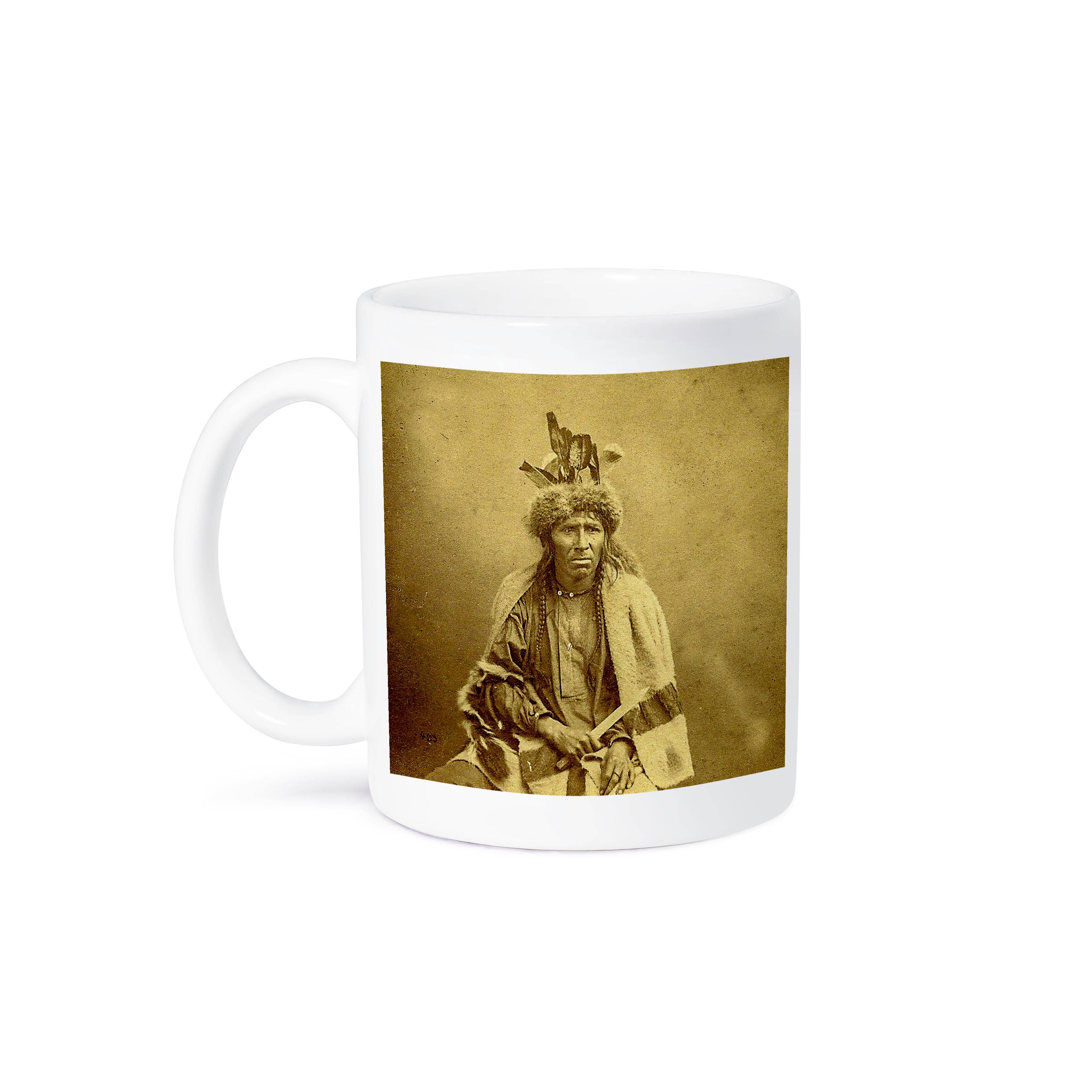 3dRose - Wholesale Coffee Mug - 3dRose, Vintage Stereoview Card 1870 Native American Chippewa Chief Bitter Man, Mug8