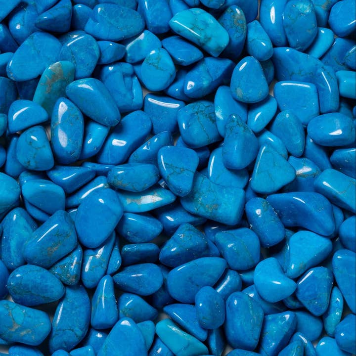 Petit Howlite bleu roulé pour la vente par Tree of Life Gems