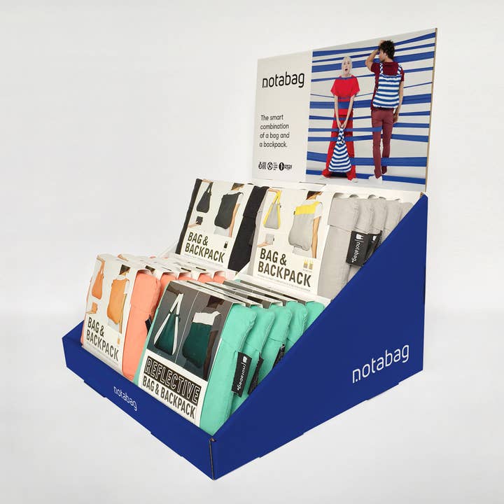 Notabag - Wholesale Retailer Display - Accessories - Notabag Cardboard Display