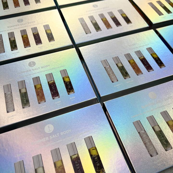 Summer Salt Body - Wholesale Essential oil roll-on - NEW! Essential Oil Roller Gift Set - 5 pack1