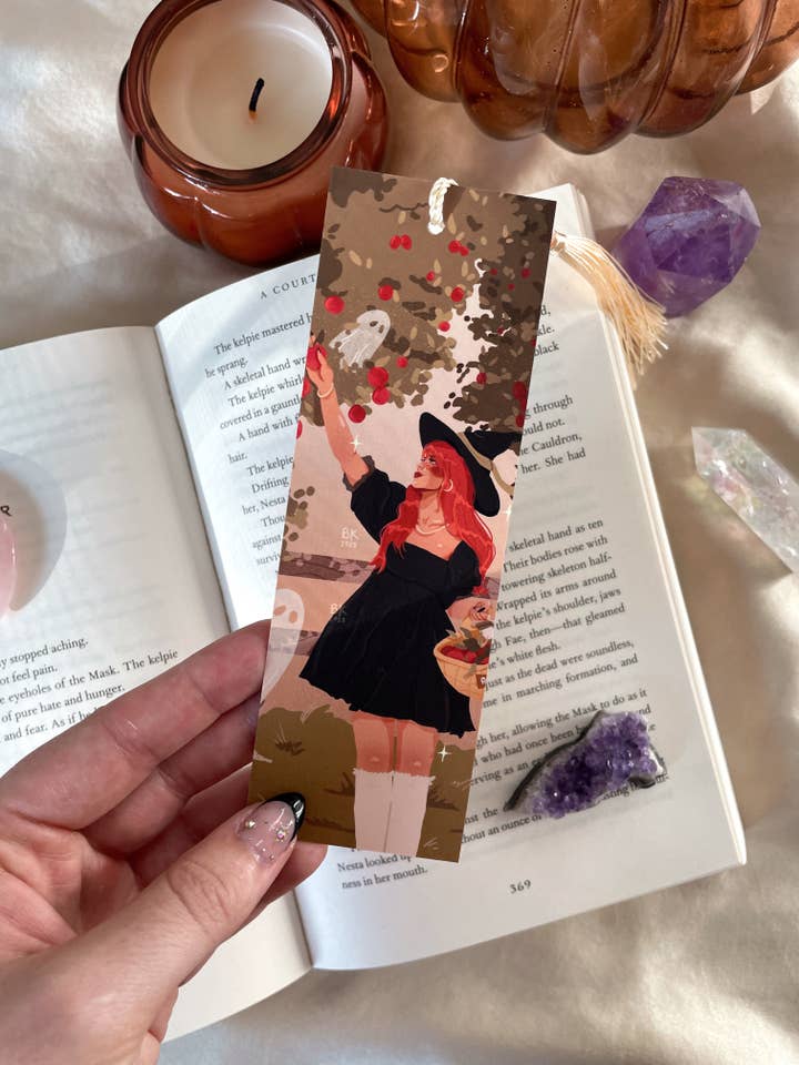 Giftige Appel Plukken Boekenlegger voor wholesale door Brittany Keller Art