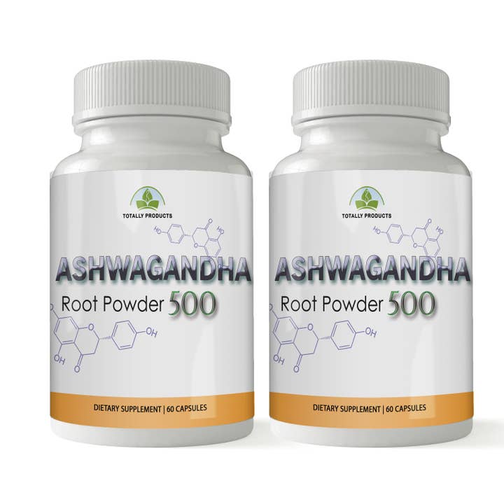Helt produkter Ashwagandha 500mg (120 kapsler) for engroshandel hos Totally Products