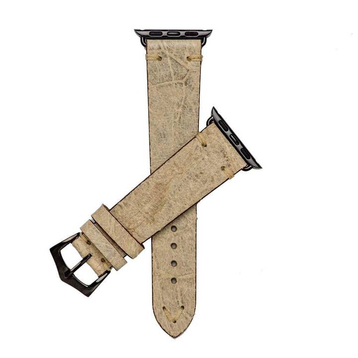 Vintage Leather Apple Watch Band for wholesale by MilanoStraps