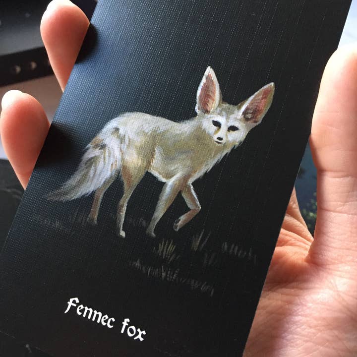 The Creeping Moon - Wholesale Tarot Cards - Nocturna oracle deck - 48 card deck with guidebook3