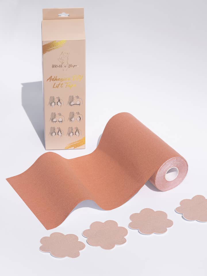 ADHESIVE DIY 17.5CM BY 5M ROLL TAPE BY BRAHH 'N' SHAPE® for wholesale by BRahh 'n' Shape