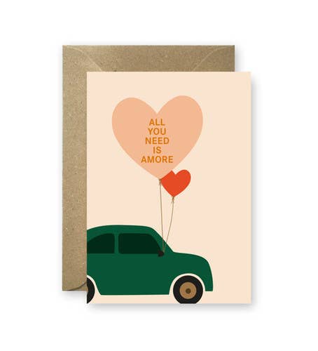 Linienwerk - Wholesale Wedding Card - Klappkarte All you need is love1