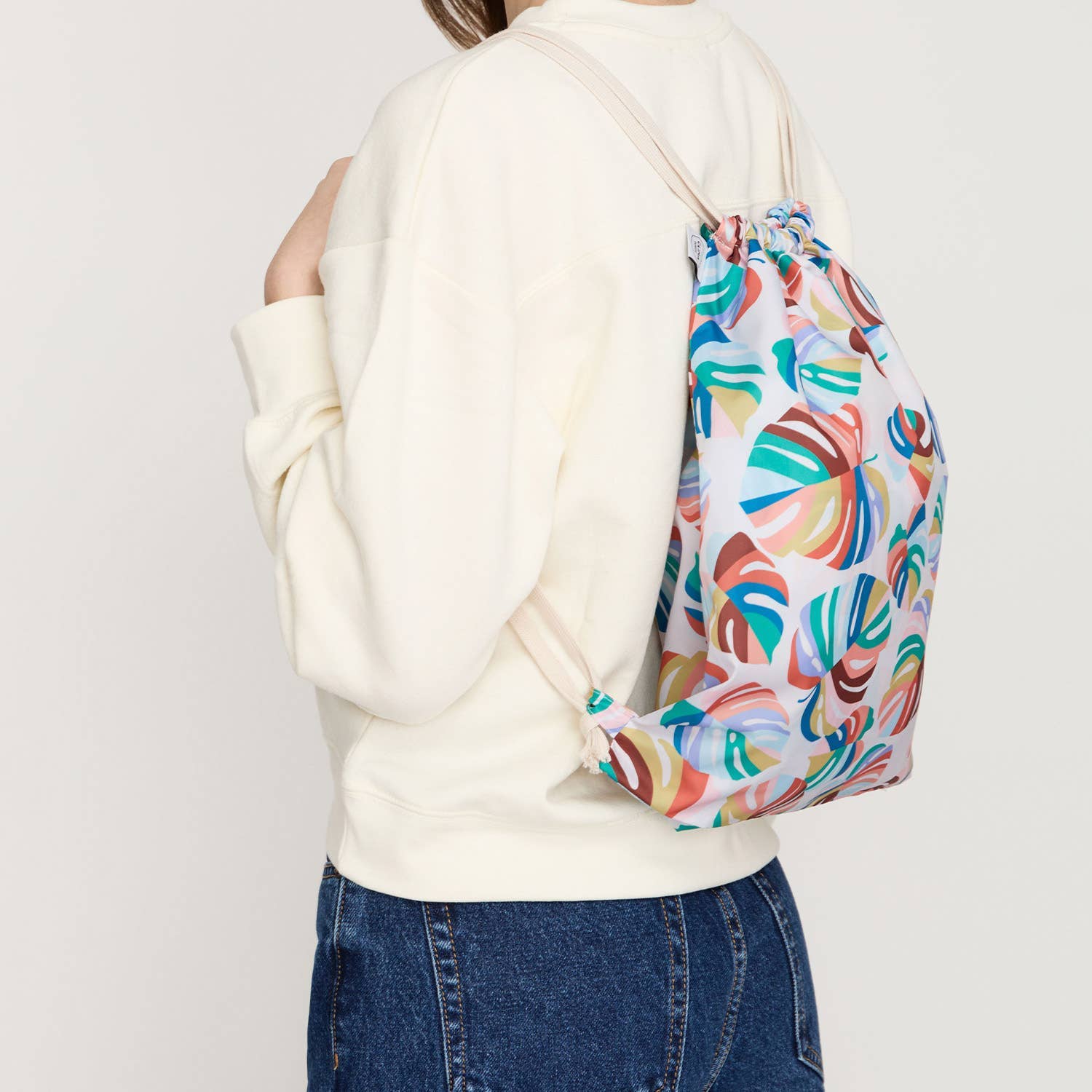 Mkr International - Wholesale Backpack - Women's - Tropical Self-Folding Backpack | Recycled & Waterproof3