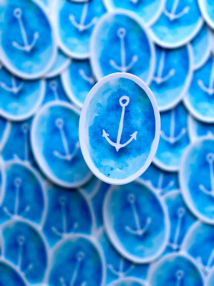 Anchor - sticker vinyle pour la vente par Monellisa