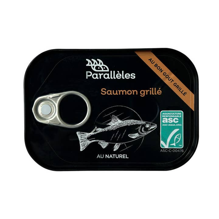 ASC-grillad lax i sin naturliga form för wholesale av Conserves Parallèles