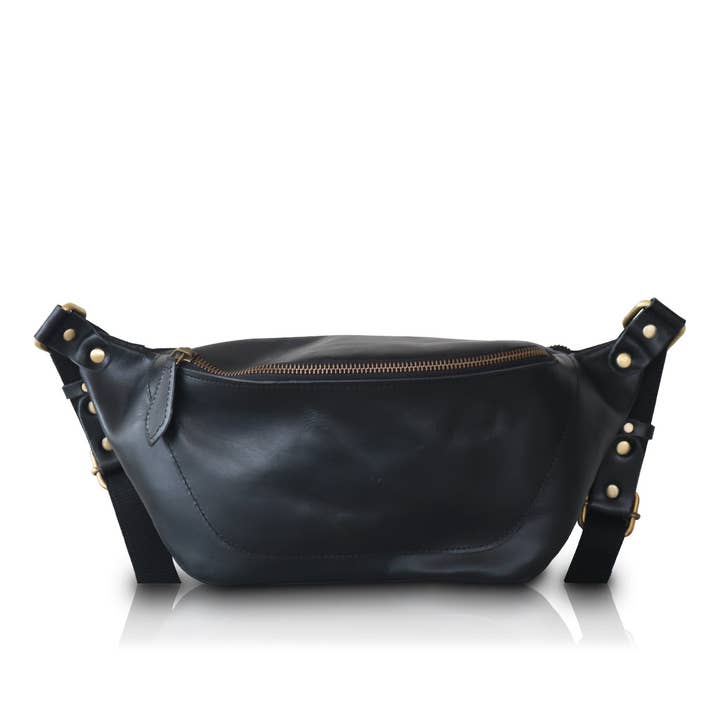 Sac ceinture en cuir | B pour la vente par VELLAIRE