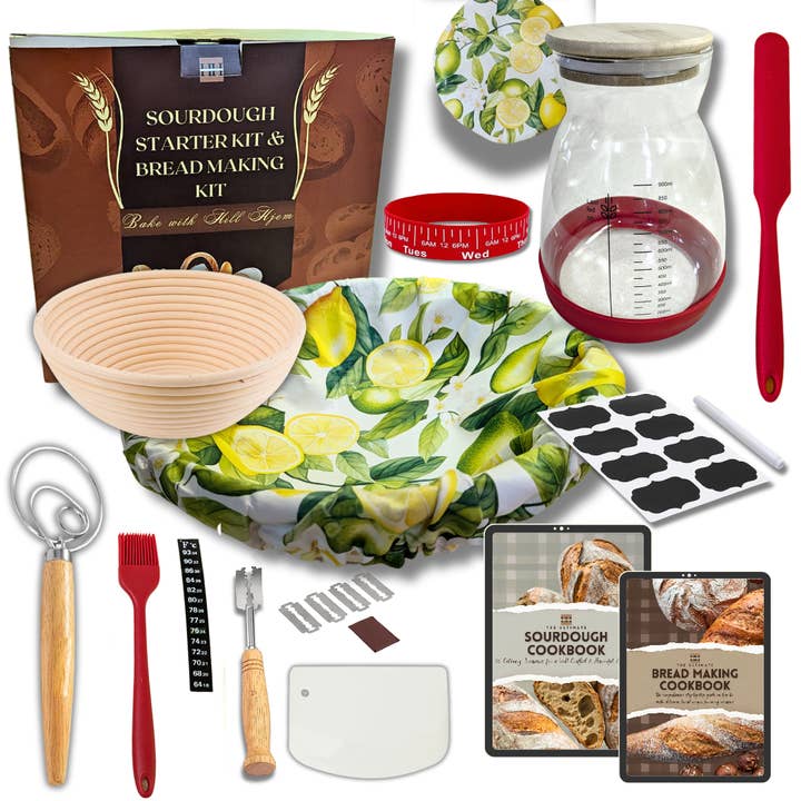 Hill Hjem - Wholesale DIY Food Kit - Bread Making Kit with Sourdough Starter Kit