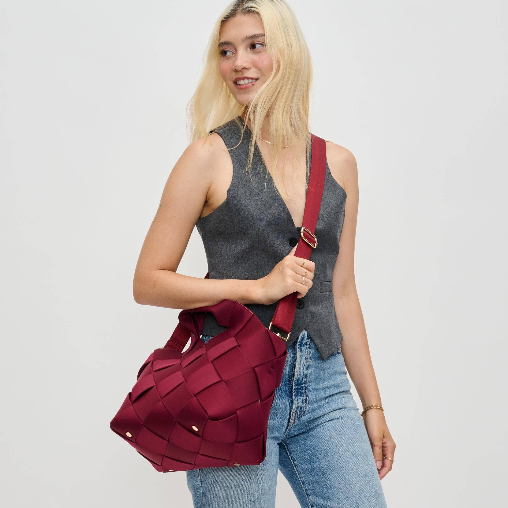 Sol and Selene – Engroshandel Tote bag - Dame – Modstandsdygtighed - Vævet neopren Tote49