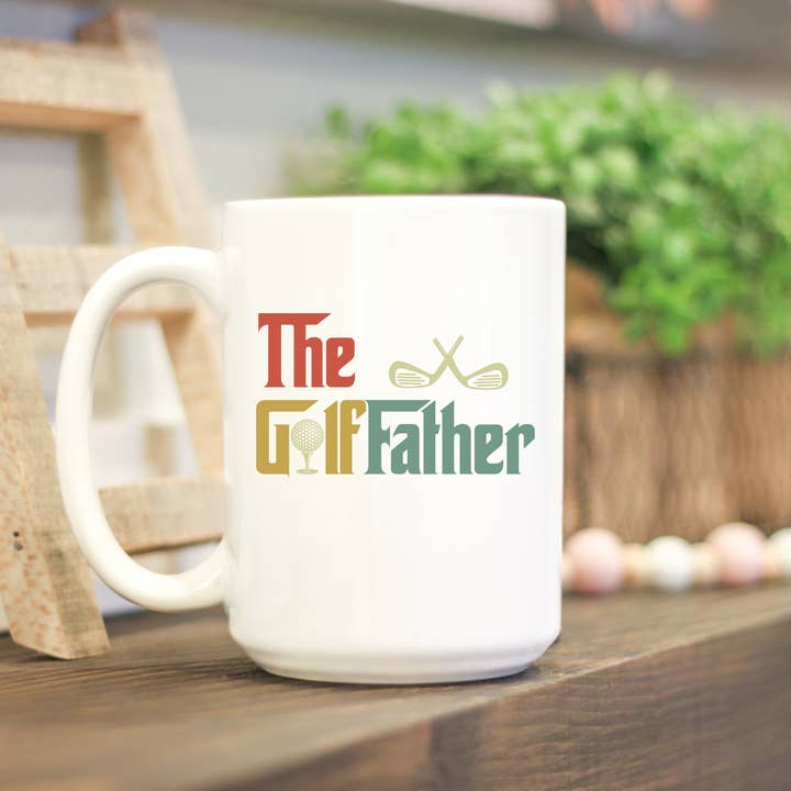 The GolfFather Mug for wholesale by Driftwood Market Wholesale