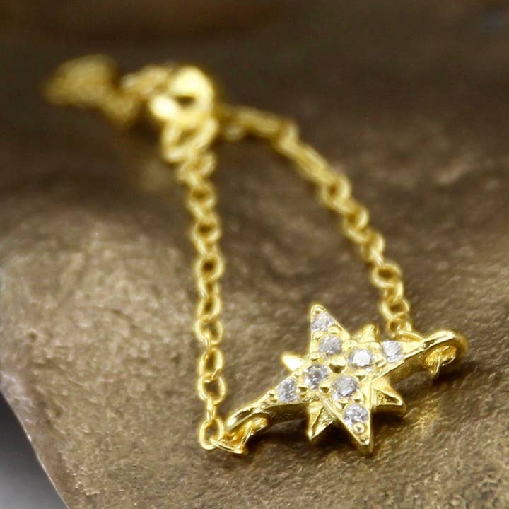 Bague Chaîne Céleste pour la vente par Veluna