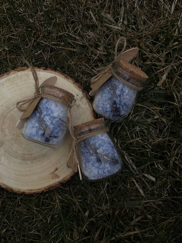 Chuveiro de Bebé Artesanal Azul Banho Favors de Sal, Biológico por atacado de Bordian Bath salts