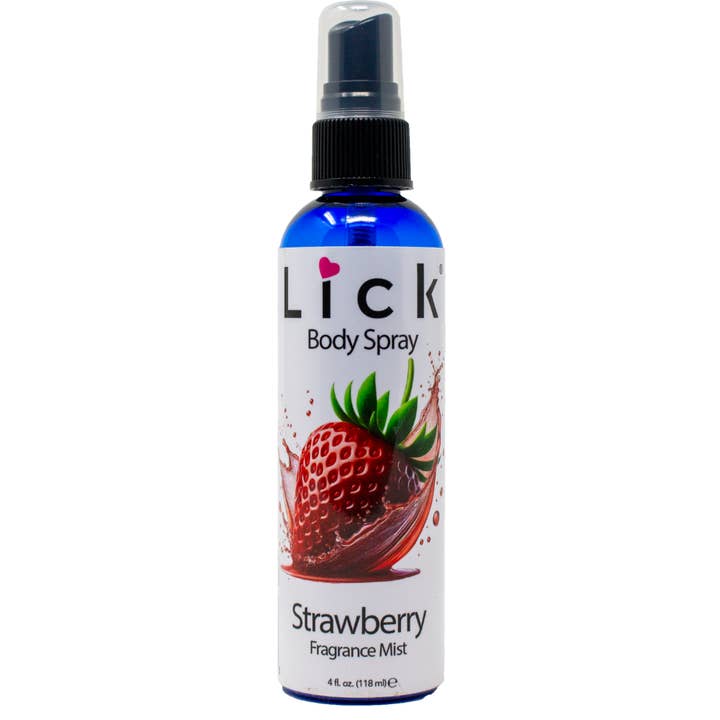 Strawberry Body Spray for wholesale by Lick