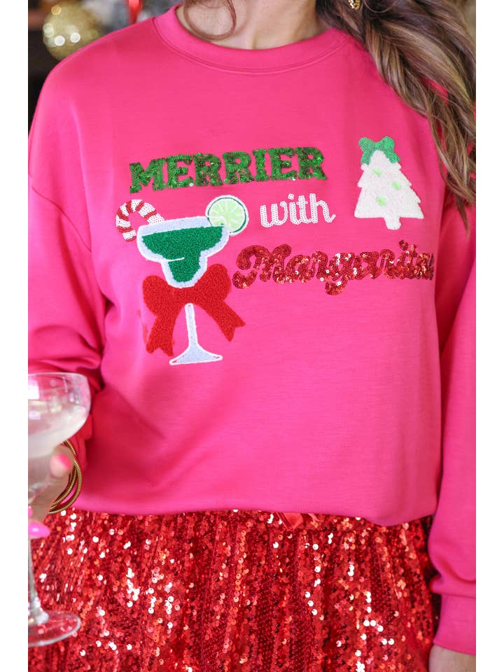 Jess Lea - Wholesale Sweatshirt - Women's - Merrier with Margaritas Pullover