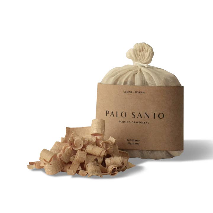 Cedar and Myrrh - Wholesale Bath Salts - Palo Santo Bath Flakes