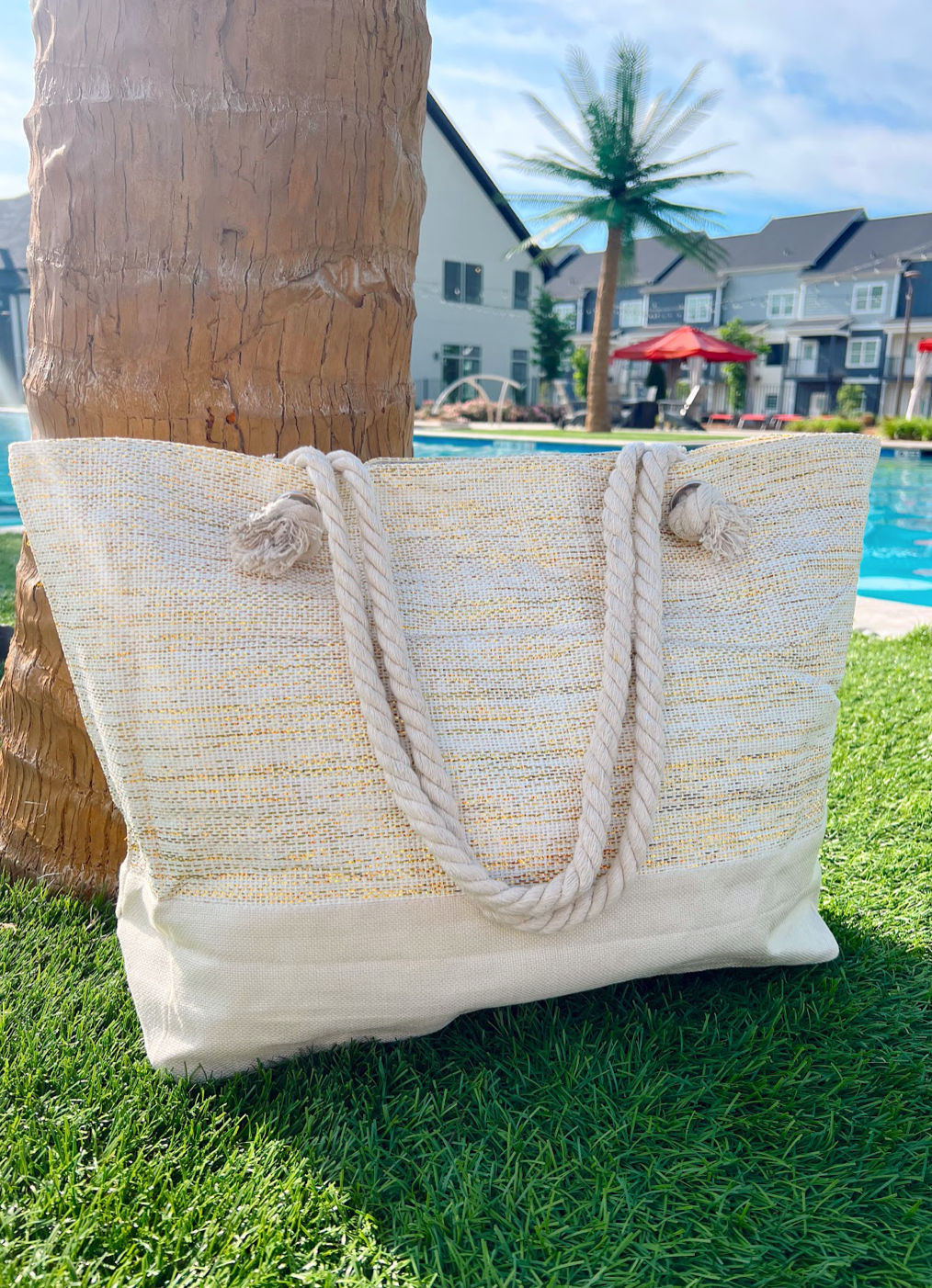 Wholesale Canvas Beach Bag for your store Faire