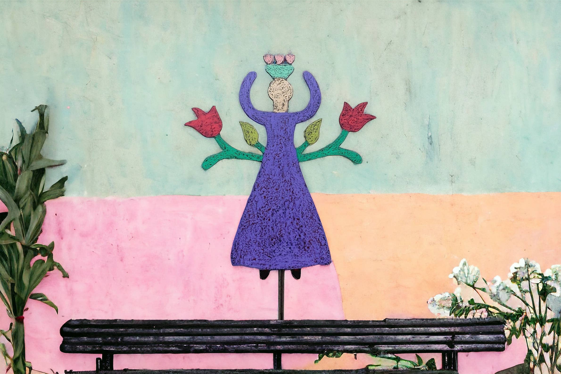 Whimsies - Venta al por mayor Postes de jardín/césped - Estaca tipo ángel para plantas, maceta, jardín, césped exterior, EE. UU.