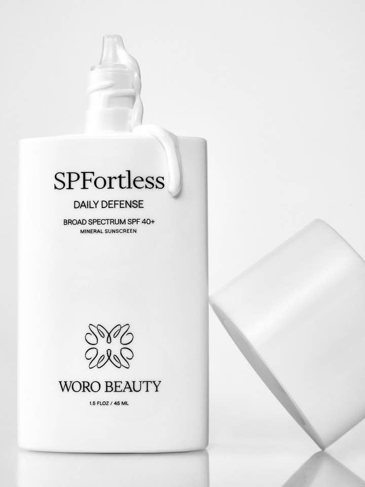 SPFortless - Daily Defense Broad Spectrum SPF 40+ for wholesale by WORO BEAUTY