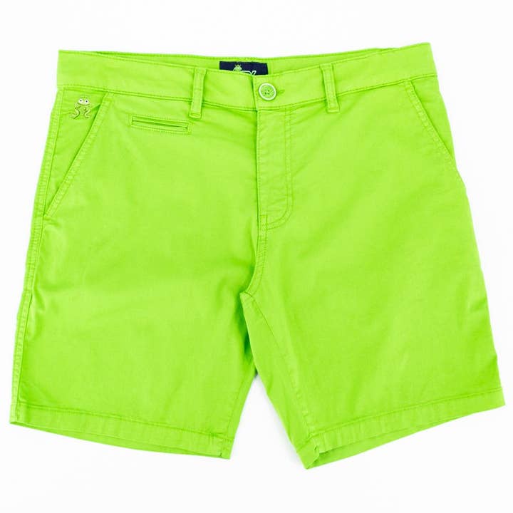 VERT Short chino FROG vert en vente sur Faire