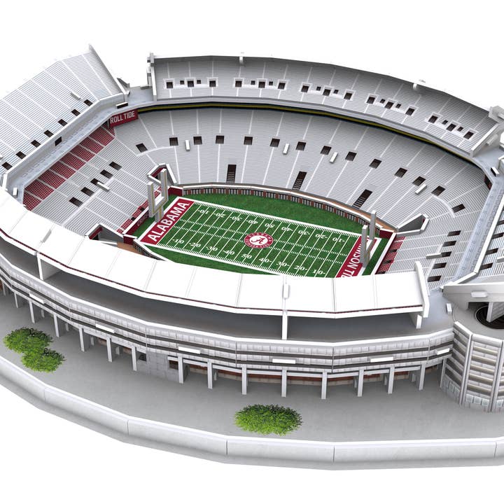 PRO-LION BRICKS AND PUZZLES NA INC - Wholesale Puzzle - Kids - Alabama Crimson Tide 3d puzzle