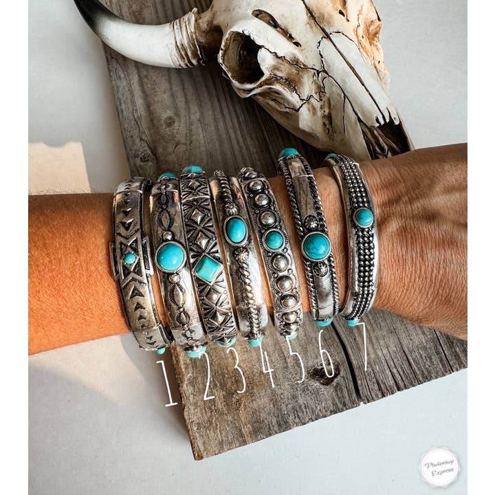 Boho Ranch Shop – wholesale Pärlarmband – Western Metal Stretch Armband