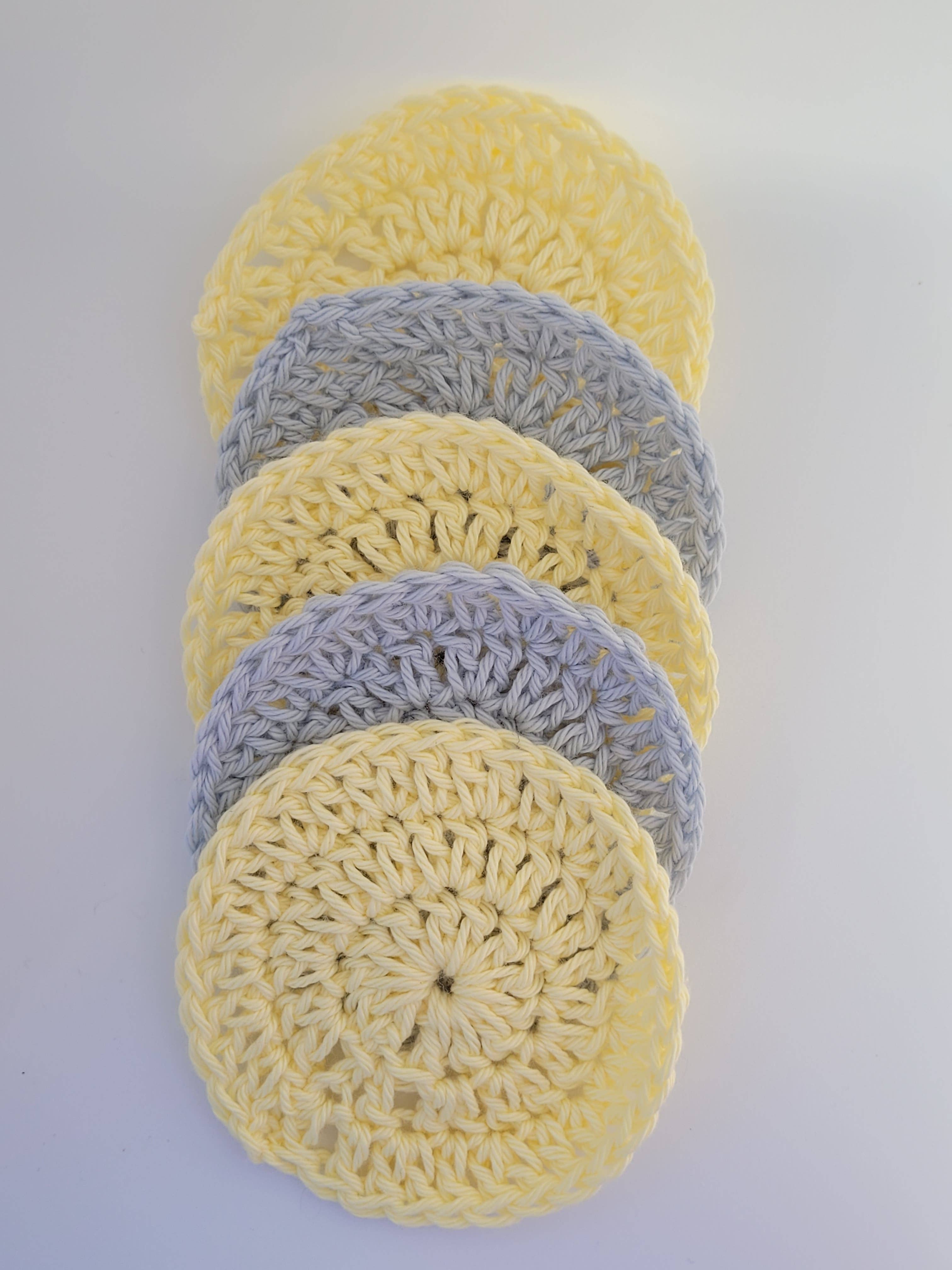 Divaspa – wholesale Make-up remover – Handmade Crochet Eco Face Cleaning Pads, washable1