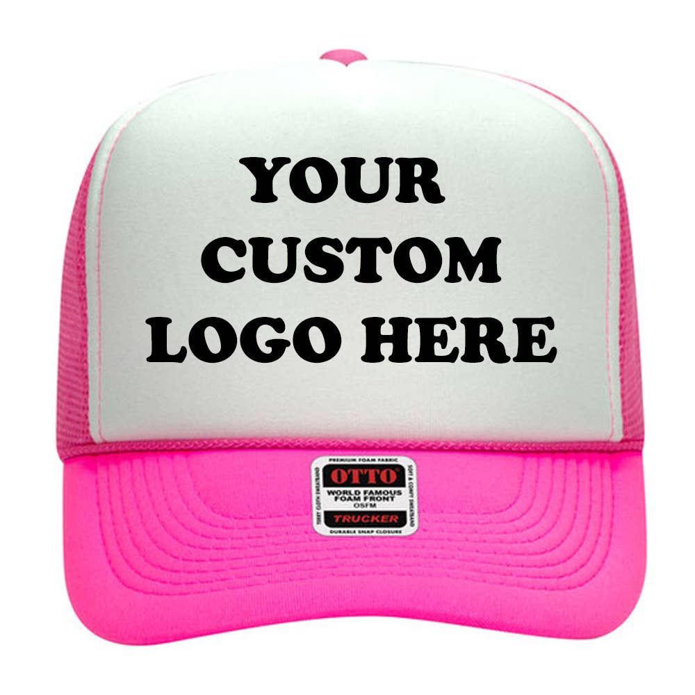 DaisyChainDesignCo - Wholesale Trucker Hat - Women's - Custom Logo Foam Trucker Hat 3