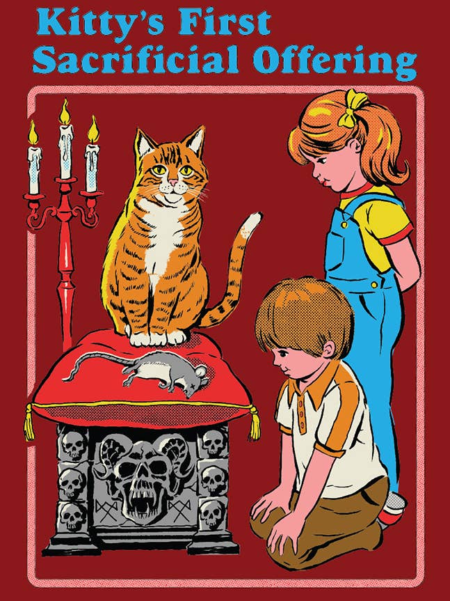 Steven Rhodes - Kitty's Sacrif 11x17 Bag and Boarded Poster for wholesale by Pyramid America