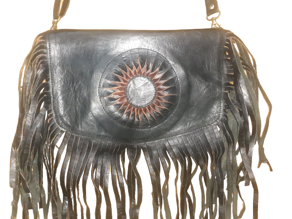 Hecho a mano - Wholesale Shoulder Bag - Women's - Fiesta sol Flecos bag3