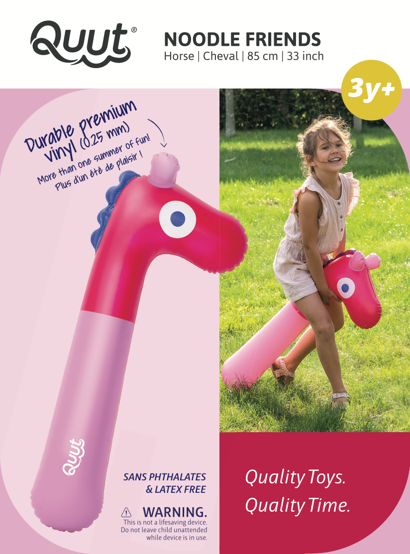 Quut Toys - Wholesale Inflatable Toy - Kids & Baby - Quut Noodle Friends - Dino, Giraffe and Horse! Pool Toy15