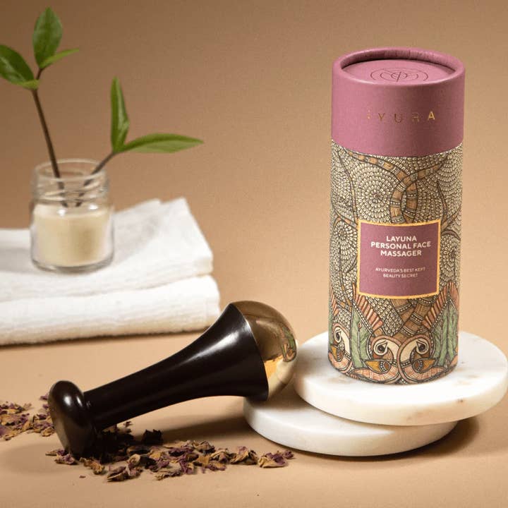 Layuna Personal Face Massager for wholesale by The Ayurveda Experience