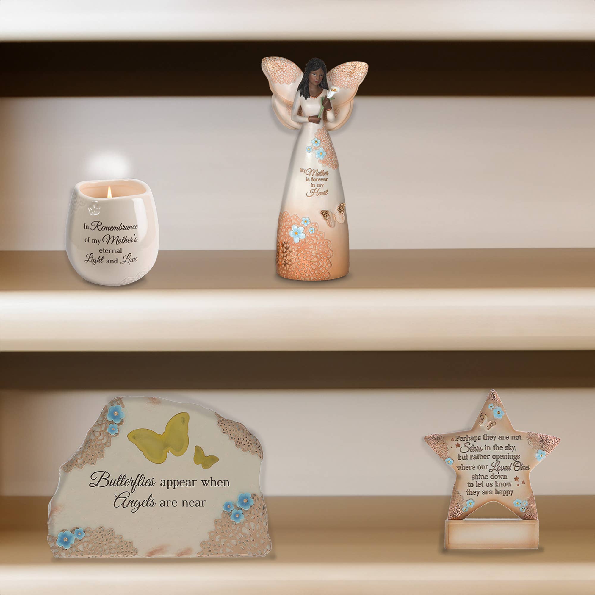 Pavilion - Wholesale Decorative Figurine - Mother - 9" Angel Holding  Calla Lily13