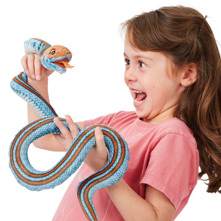 FOLKMANIS-PUPPETS – wholesale Docka - Barn och baby – San Francisco Garter Snake marionett från FOLKMANIS-PUPPETS2