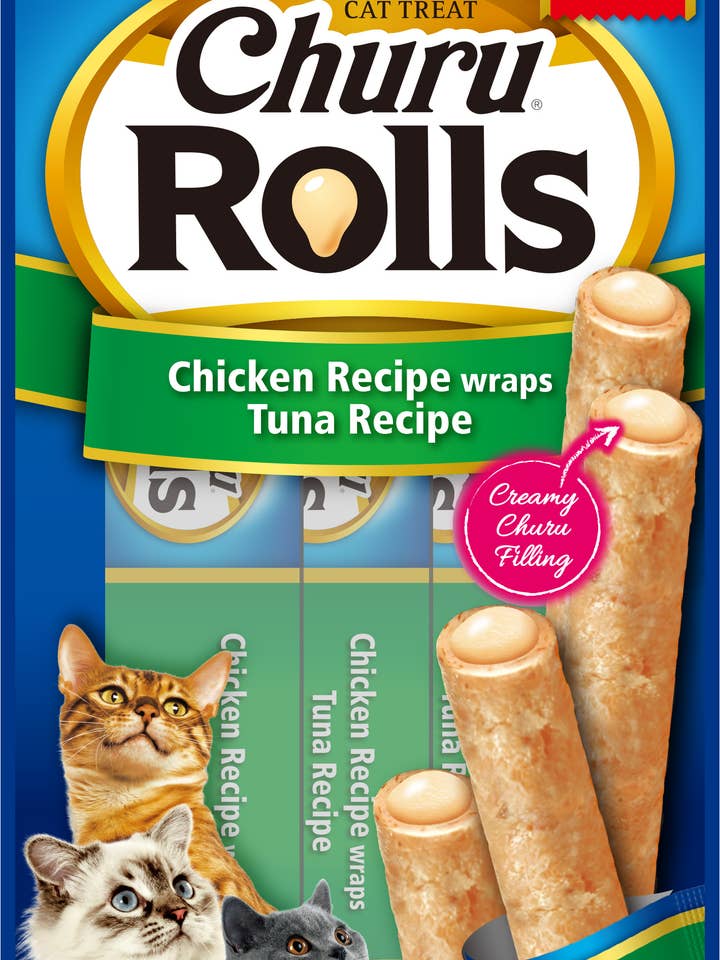 CIAO Rolls Cat Chicken recept omsluter tonfiskrecept för wholesale av Finest Petfoods