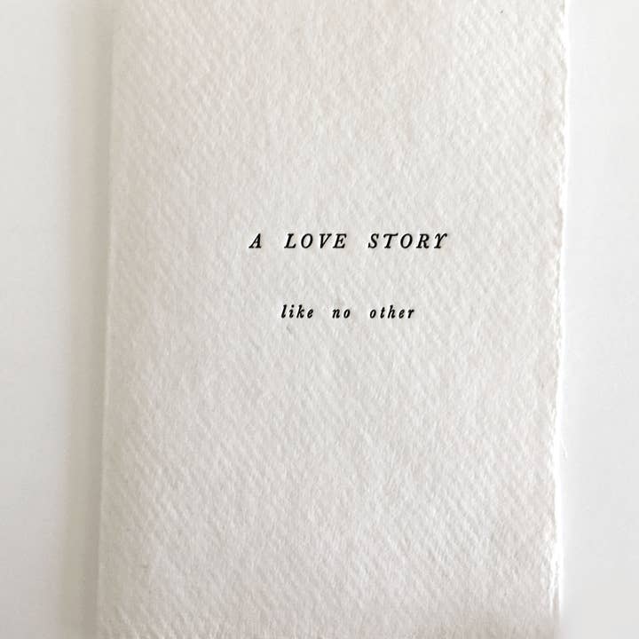 THE LITTLE PRESS - Wholesale Love card - A Love Story Like No Other1