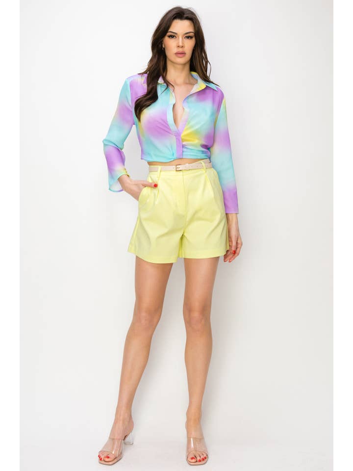 One n' More Inc. - Wholesale Shorts - Women's - Comfortable Flaterring High-Waist Shorts