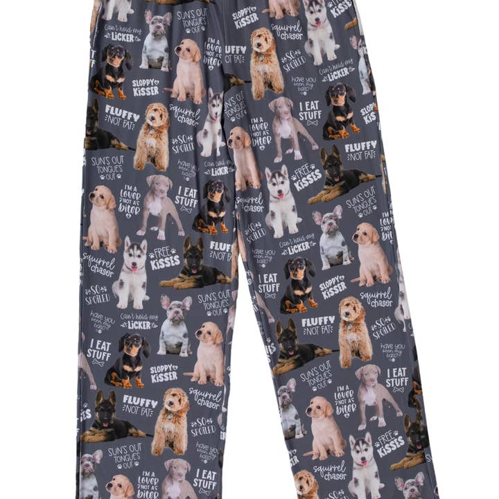 BRIEF INSANITY - Wholesale Sleepwear Bottom - Women's - Chalkboard Dog Lounge Pants4