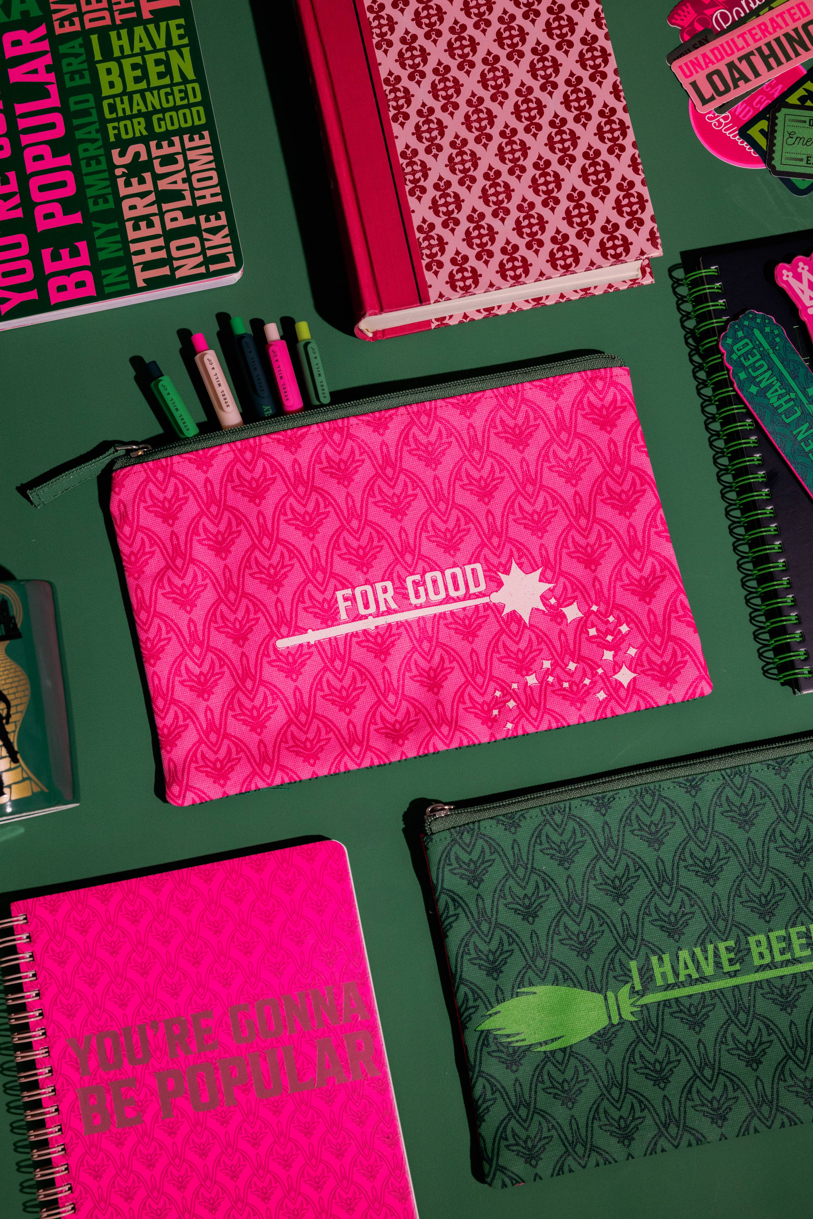 Steel Mill and Co. - Wholesale Pencil Case/Pouch - Wicked Inspired Pencil Pouch, I Have Been Changed for Good2