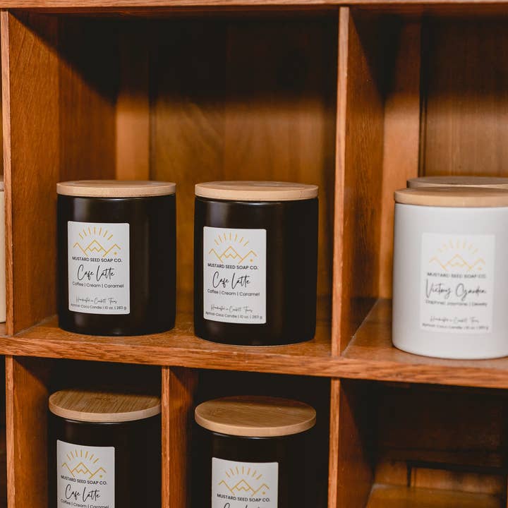 Vela de Cerámica Cotidiana para venta al por mayor de Mustard Seed Soap Co.