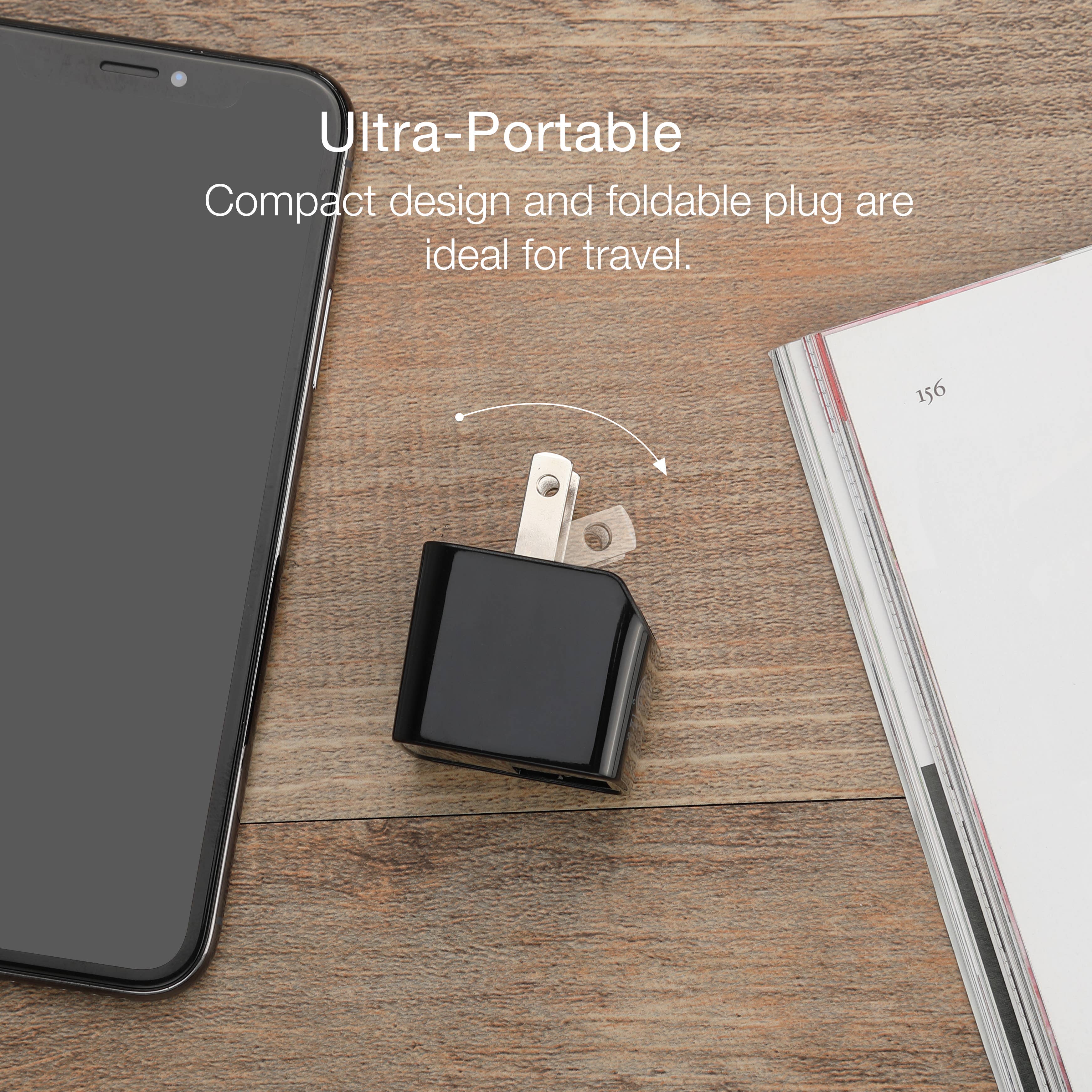 LAX Gadgets - Wholesale Portable Charger - Ultra-Compact Dual USB Wall Charger – Retail Packaging19