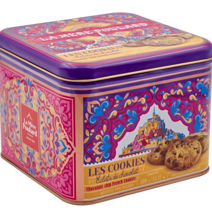 MYTHICAL COOKIE BOX 400G for wholesale by Biscuiterie La Mère Poulard