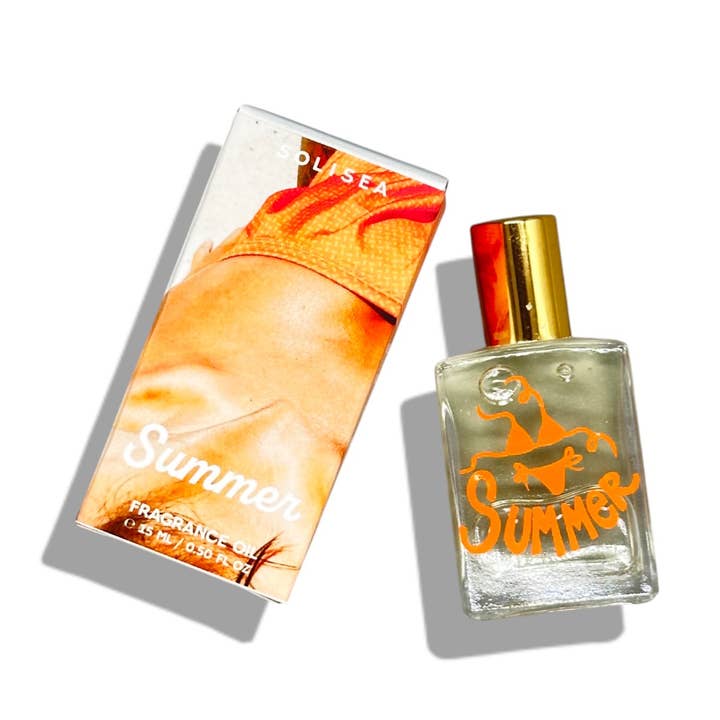 Parfum à l'huile roulante ÉTÉ • Fleur d'oranger & Agrumes pour la vente par Solisea
